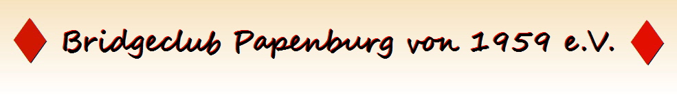 Einladungsturnier 2015 - bridgeclub-papenburg.de